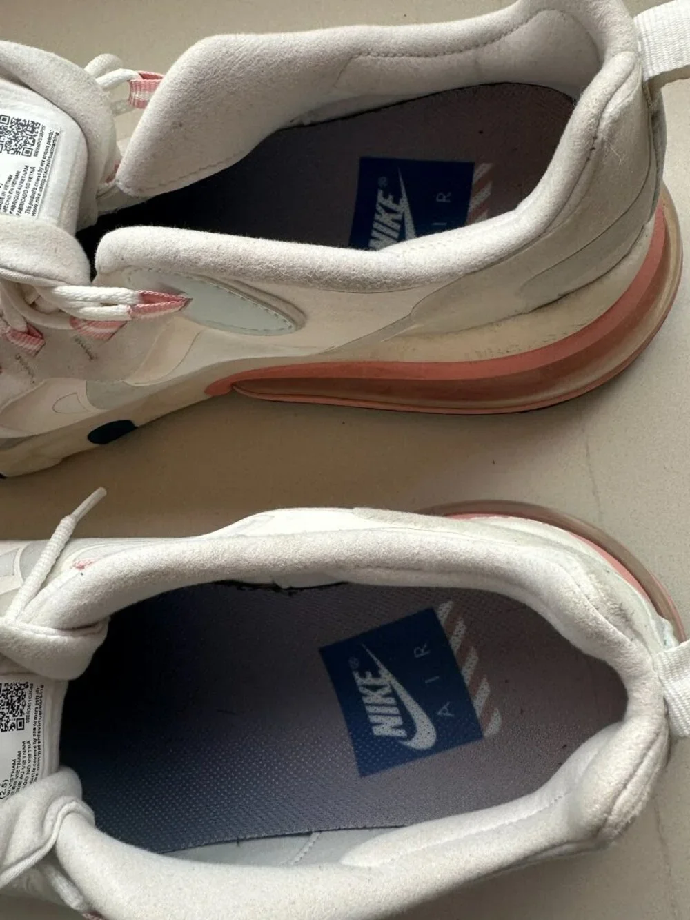 Nike Air Max 270 React American Modern Summit White A04971-100 Shoes‎ 11